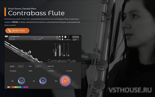 Auddict - Daniela Mars Contrabass Flute (KONTAKT)