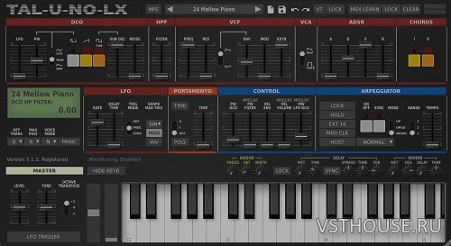 Togu Audio Line - TAL-U-NO-LX-V2 v5.1.3 VSTi, VSTi3, AAX, CLAP