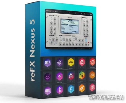 reFX - Nexus 5 v5.4.11 VST, VST3, AAX, AU WIN.OSX х64 [V.R]