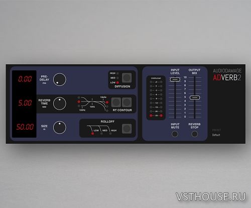 Audio Damage - AD045 ADverb2 2.0.0 VST, VST3, AAX, AU WIN.OSX x86 x64