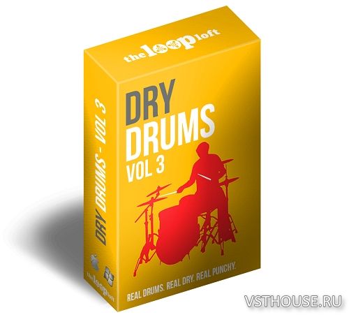 The Loop Loft - Dry Drums Vol.3 (WAV)