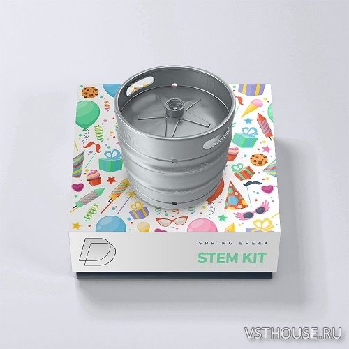 DrumVault - Spring Break (Stem Kit) (WAV, MIDI)