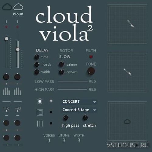 Sound Dust - Cloud Viola 2 (KONTAKT)