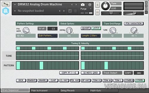 Autodafe - DRM32 Analog Drum Machine for Kontakt (KONTAKT)