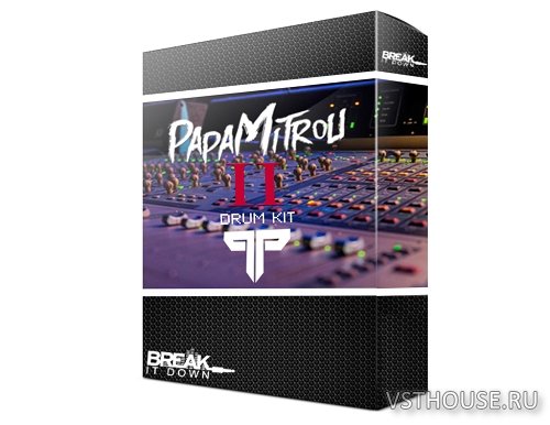 Break It Down - Papamitrou Signature Drum Kit V2 (WAV)