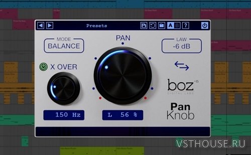 Boz Digital Labs - Pan Knob 1.0.1 VST, VST3, RTAS, AAX, AU WIN.OSX