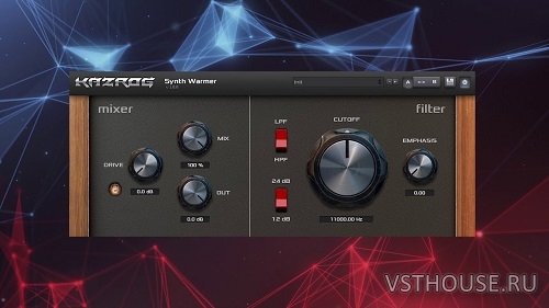 Kazrog - Synth Warmer 1.0.2 VST, AAX, AU WIN.OSX x86 x64