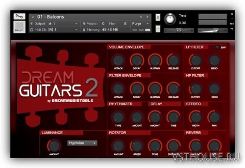 Dream Audio Tools - Dream Guitars 2 (KONTAKT)