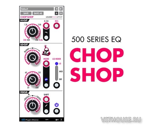 LouderThanLiftoff - Chop Shop EQ v1.0 VST, VST3, AAX x86 x64