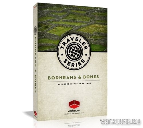 Red Room Audio - Traveler Series Bodhrans And Bones (KONTAKT)