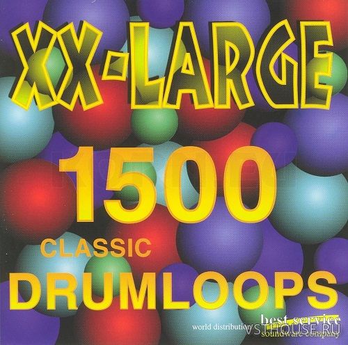 Best Service - XXL 1500 Classic Drumloops (WAV)