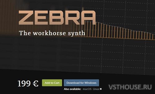 u-he - Zebra 2 v2.9.3.12092 VSTi, VSTi3, AAX, AUi WIN.OSX.LINUX