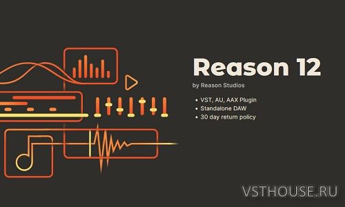 Reason Studios - Reason 12 v12.2.1 STANDALONE, VST3, AAX x64