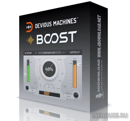 Devious Machines & UrsaDSP - Boost 1.5.5 VST3, AAX x64