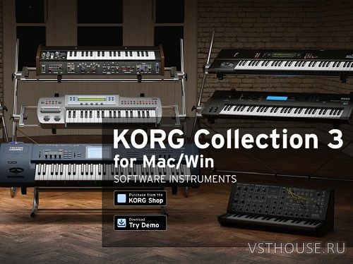 KORG - Legacy Collection 3 STANDALONE, VSTi, AAX x64