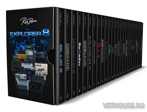 Rob Papen - eXplorer v8.0.9 VST, VSTi, VST3, VSTi3, AAX x64