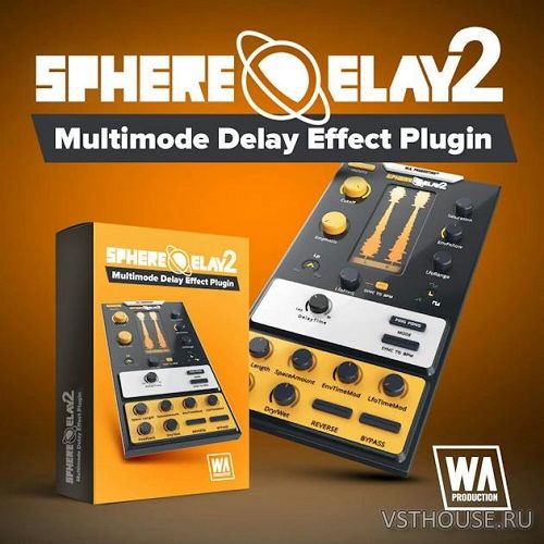 W.A. Production - Sphere Delay 2 v2.0.0 VST, VST3, AAX x64