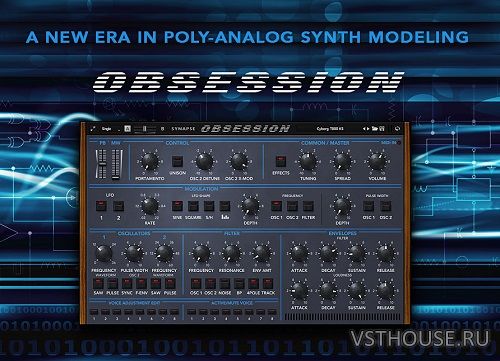 Synapse Audio - Obsession 1.2 VSTi, VSTi3, AAX, NKS x64 [R2R]