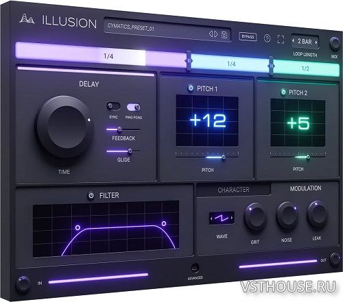 Cymatics - Illusion v1.0.0 VST3, AAX x64 [TCD] Repack