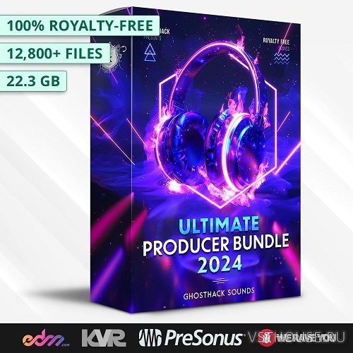 Ghosthack - Ultimate Producer Bundle 2024 (MiDi, Serum Presets, WAV)