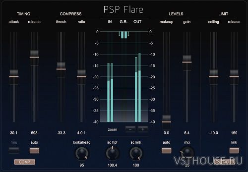 PSPaudioware - PSP Flare v1.0.2 VST, VST3, AAX x64