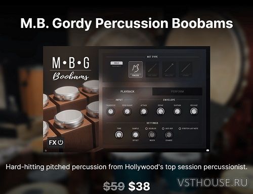 Impact Soundworks - MBG Percussion - Boobams (KONTAKT)