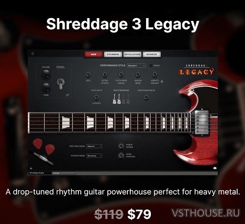 Impact Soundworks - Shreddage 3.5 Legacy v2.0.5 (KONTAKT)