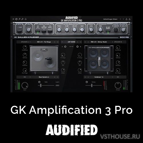 Audified - GK Amplification 3 Pro v3.1.3 VST3, AAX x64