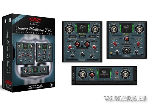 Nomad Factory - Analog Mastering Tools v2.0.0 VST, VST3, AAX x64