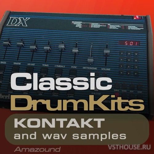 Amazound - Classic Drum Kits (KONTAKT)