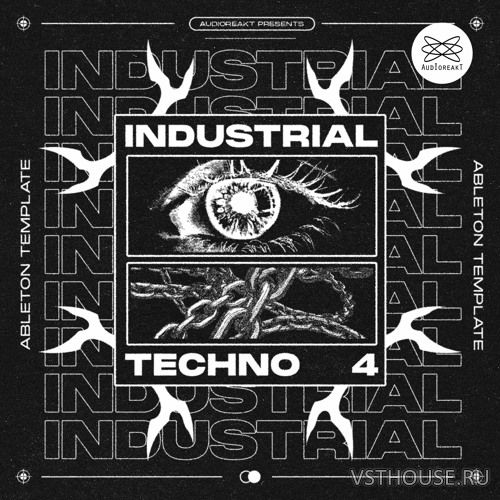 Audioreakt - Industrial Techno 4 - Ableton Template (Ableton Live, WAV