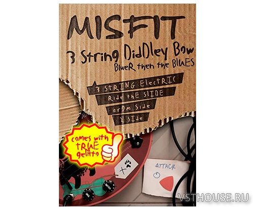 8Dio - Misfit 3 Stringed Diddley Bow (KONTAKT)