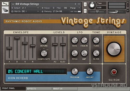 Rhythmic Robot Audio - Vintage Strings (KONTAKT)