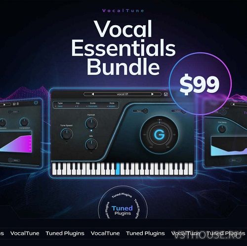 Tuned Plugins - Vocal Essentials Bundle VST3, AAX [03.09.2024]