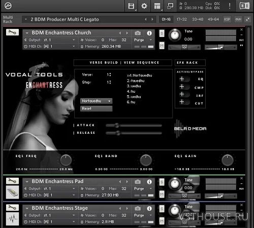 Bela D Media - Vocal Tools Enchantress (KONTAKT)