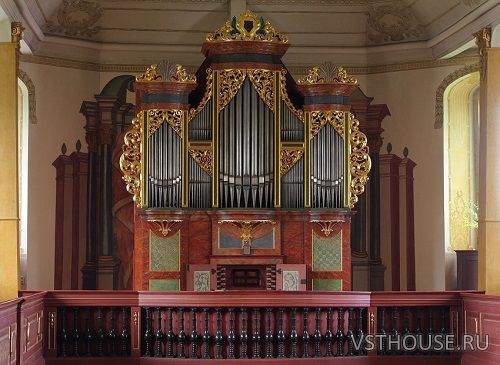 Prospectum - Stadtkirche Zöblitz (HAUPTWERK)