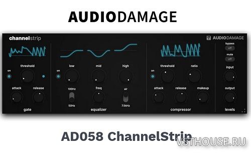 Audio Damage - AD058 ChannelStrip v1.1.1