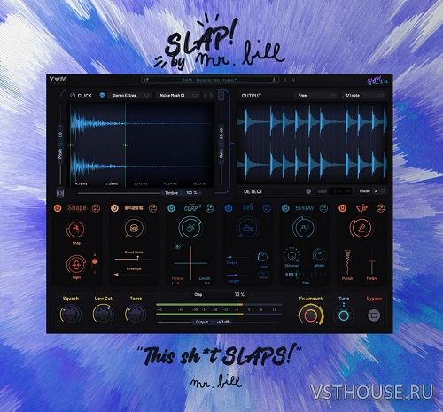 Yum Audio - SLAP by Mr. Bill 1.7.3 VST3, AAX x64 [R2R]