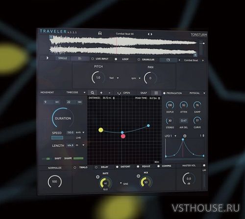 TONSTURM - TRAVELER v1.1.3 VST, VST3, AAX x64