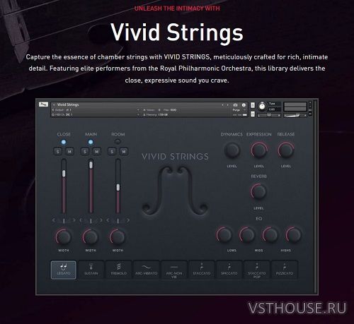 Pulse Audio - Vivid Strings Violins 1 (KONTAKT)