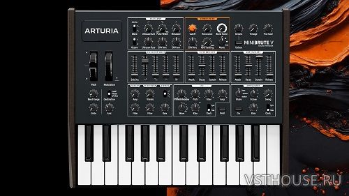 Arturia - MiniBrute V v1.0.2 STANDALONE, VSTi, VST3i, AAX x64