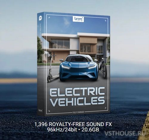 Boom Library - Electric Vehicles (WAV)