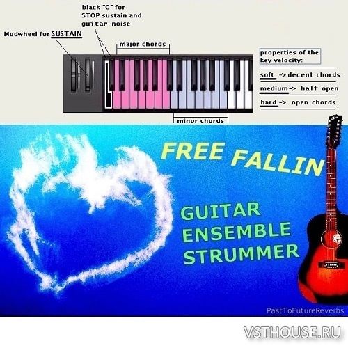 Past to Future Reverbs - Free Fallin Guitar Ensemble Strummer (Part 2)