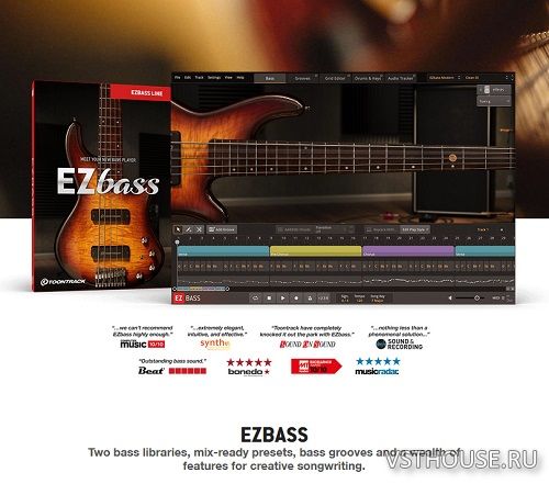 Toontrack - EZbass Core Library Update 1.1.2 (SOUNDBANK)