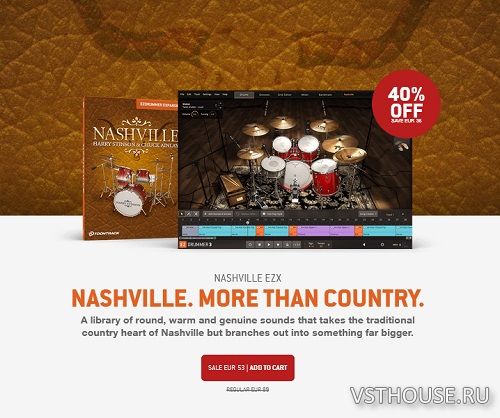 Toontrack - Nashville EZX 1.5.4 Update (SOUNDBANK)