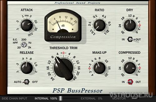 PSPaudioware - PSP BussPressor 1.1.3 VST, VST3, AAX x64