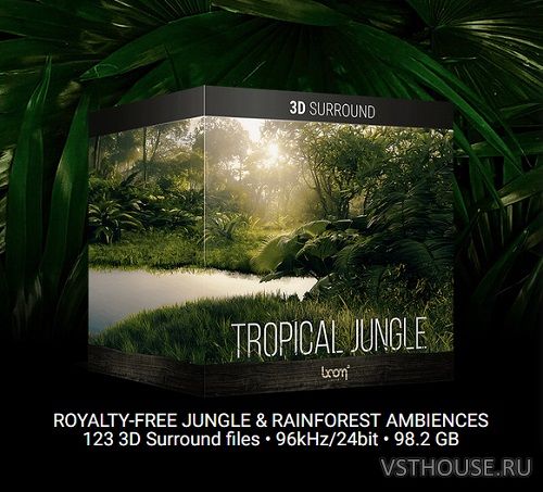 Boom Library - Tropical Jungle (3D Surround) (WAV)