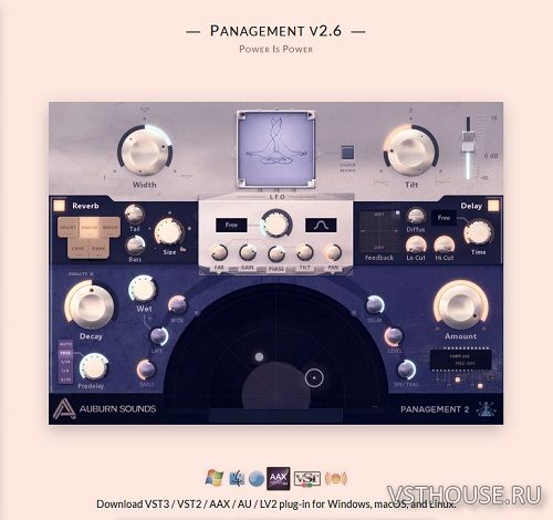 Auburn Sounds - Panagement v2.6.0 VST, VST3, AAX, AU WIN.OSX.LiNUX x64