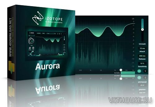 iZotope - Aurora v1.0.0 REPACK VST3, AAX х64 [R2R] Дата Выпуска: 26.1