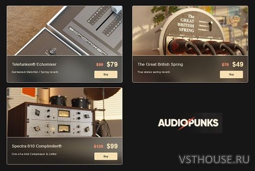 Audiopunks - Everything bundle 1.2.2 VST3, AAX x64 [2024] [R2R]